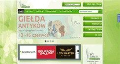 Desktop Screenshot of galeria.skytower.pl